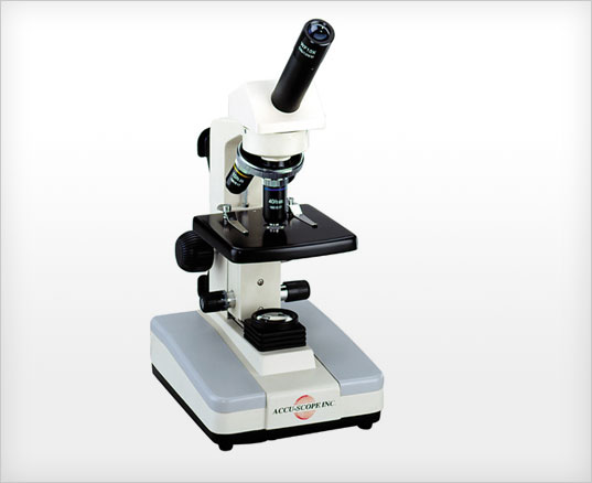 Monocular Microscope with Mechanical Stage - Model 3088F-MS-LED